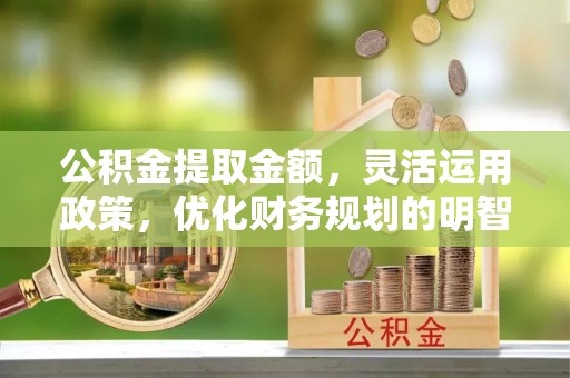 杨浦公积金提取金额，灵活运用政策，优化财务规划的明智选择