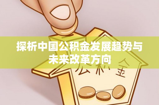 杨浦探析中国公积金发展趋势与未来改革方向