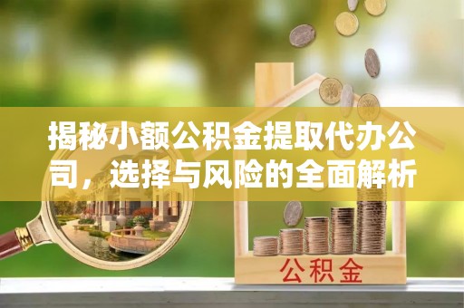 杨浦揭秘小额公积金提取代办公司，选择与风险的全面解析