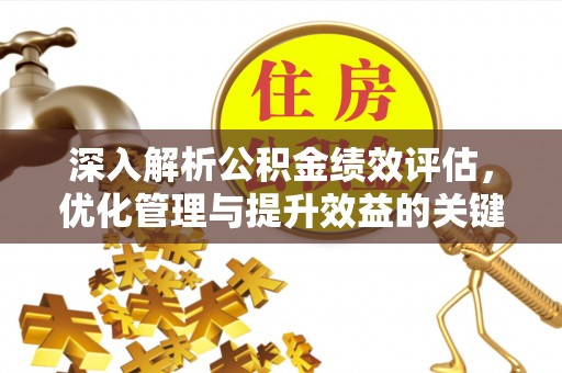 杨浦深入解析公积金绩效评估，优化管理与提升效益的关键路径