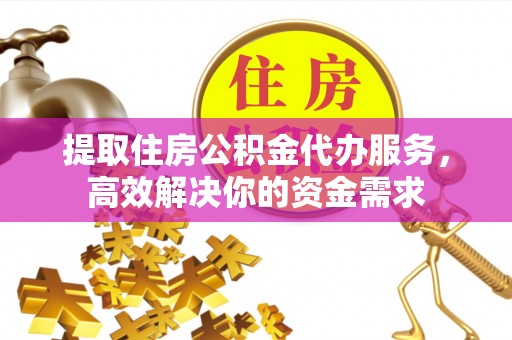 杨浦提取住房公积金代办服务，高效解决你的资金需求
