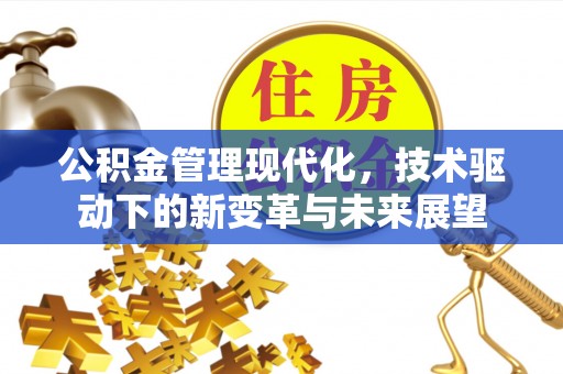 杨浦公积金管理现代化，技术驱动下的新变革与未来展望